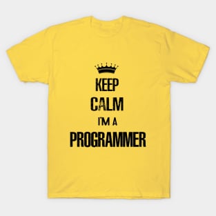 Keep calm I'am Programmer T-Shirt